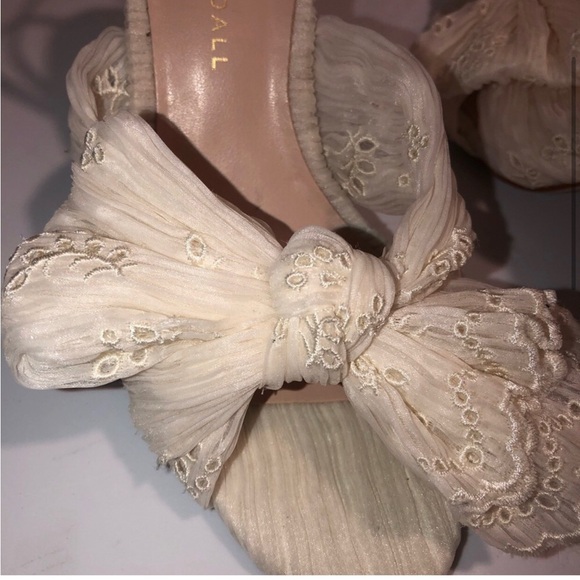 Loeffler Randall Camillia embroidered Pearl sandals 5 - Picture 3 of 7